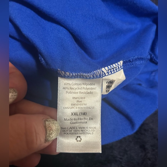 💰2/$10 Wonder Nation blue kids t-shirt-size xxl - Picture 4 of 6